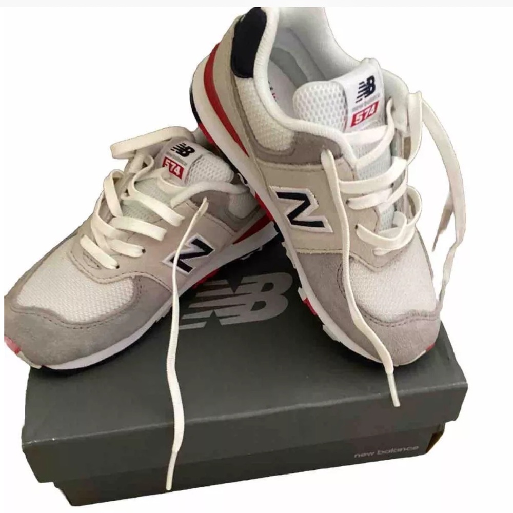 New Balance suede athletic shoes toddler size 10. New